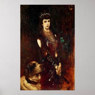 Elizabeth van Oostenrijk, 1883 Poster