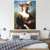 Elizabeth Vigee-Le Brun ~ Self Portret Canvas Afdruk (Insitu (Slaapkamer))