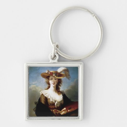 Elizabeth Vigee-Le Brun ~ Self Portret Sleutelhanger (Voorkant)