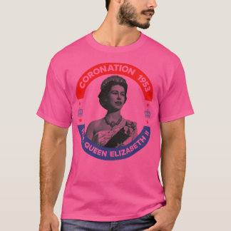 Elizabeth Vintage 1953 Kroning T-shirt