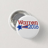 Elizabeth Warren 2016 Ronde Button 3,2 Cm (Voorkant /achterkant)