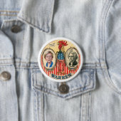 Elizabeth Warren 2016 Ronde Button 7,6 Cm (In situ)
