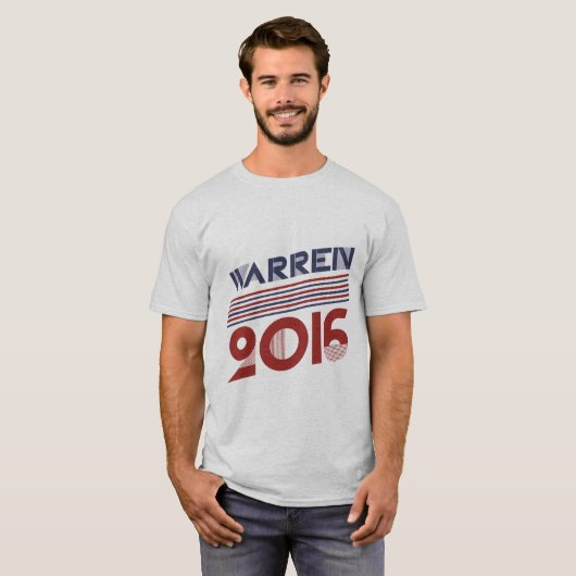 ELIZABETH WARREN 2016  STIJL -.png T-shirt (Voorkant volledig)