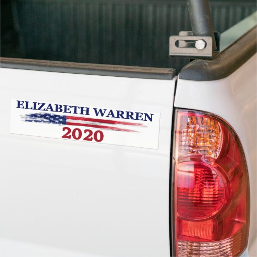 Elizabeth Warren 2020 Bumpersticker (Op Truck)
