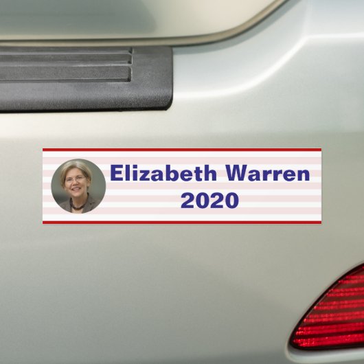 Elizabeth Warren - 2020 Bumpersticker (Op auto)