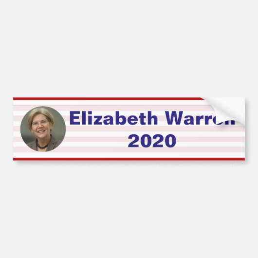 Elizabeth Warren - 2020 Bumpersticker (Voorkant)
