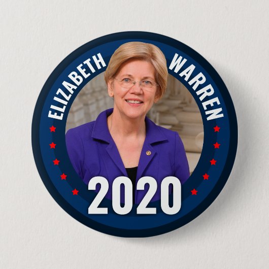 Elizabeth Warren 2020 Button (Voorkant)