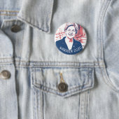 ELIZABETH WARREN 2020 Button presidentsverkiezinge (In situ)
