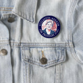 ELIZABETH WARREN 2020 Button presidentsverkiezinge (In situ)