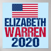 Elizabeth Warren 2020 Poster (Voorkant)
