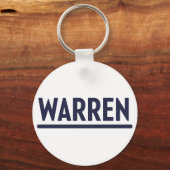 Elizabeth Warren 2020 presidentiële campagne logo Sleutelhanger (Voorkant)