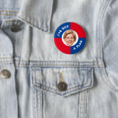Elizabeth Warren 2020 Ronde Button 5,7 Cm (In situ)