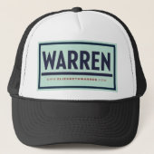 Elizabeth Warren 2020 Trucker Pet (Voorkant)