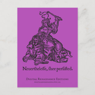 Elizabeth Warren Briefkaart