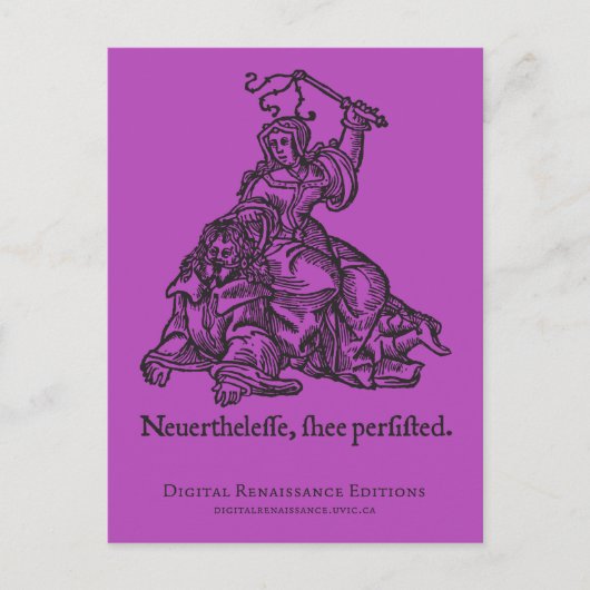 Elizabeth Warren Briefkaart (Voorkant)