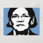 Elizabeth Warren Briefkaart (Voorkant)