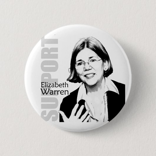 Elizabeth Warren Button (Voorkant)