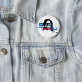 Elizabeth Warren Indian Parody, knop Ronde Button 5,7 Cm (In situ)