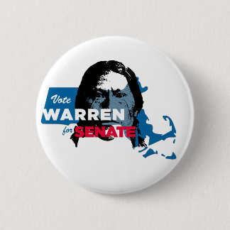 Elizabeth Warren Indian Parody, knop Ronde Button 5,7 Cm