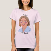 Elizabeth Warren - Inheemse Amerikaan? T-shirt (Voorkant)