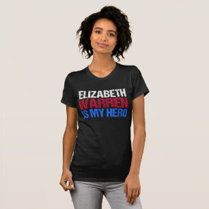 Elizabeth Warren is Mijn Hero T-shirt