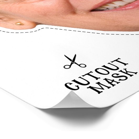 Elizabeth Warren kostuummasker Poster (Hoek)