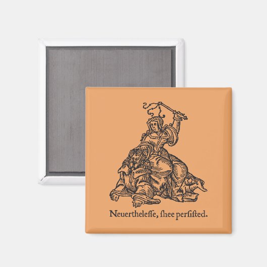 Elizabeth Warren Magneet (Voorkant / Achterkant)