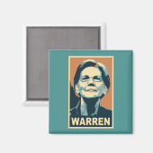 elizabeth warren magneet (Voorkant / Achterkant)