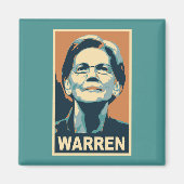 elizabeth warren magneet (Voorkant)