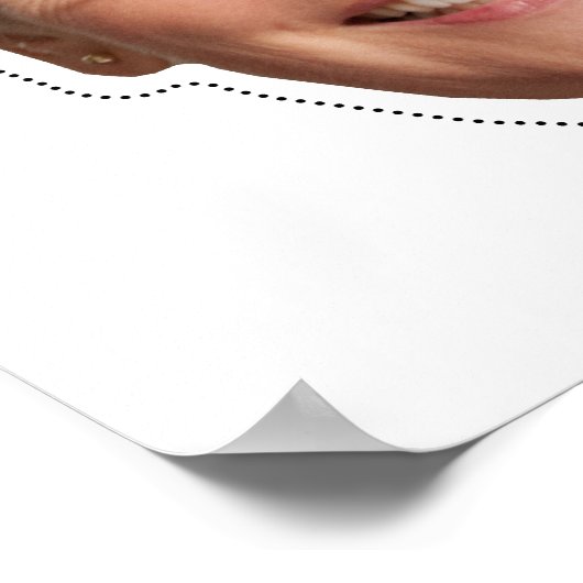 Elizabeth Warren Mask Poster (Hoek)