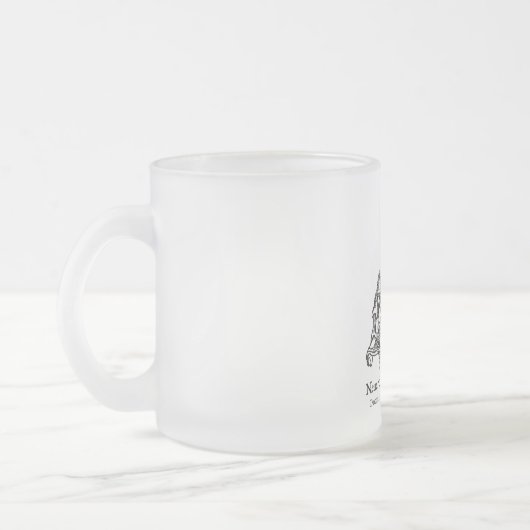 Elizabeth Warren Matglas Koffiemok (Links)