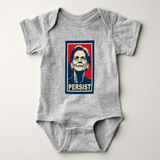 Elizabeth Warren Persist Romper (Voorkant)