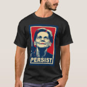 Elizabeth Warren Persist T-shirt (Voorkant)