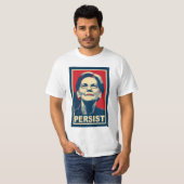 Elizabeth Warren Persist T-shirt (Voorkant volledig)