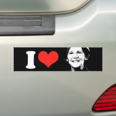 Elizabeth Warren -.png Bumpersticker (Op auto)