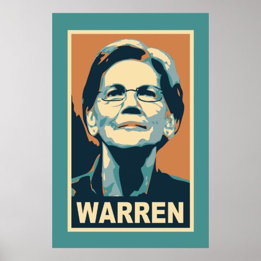 Elizabeth Warren Poster (Voorkant)