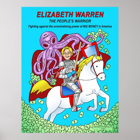 Elizabeth Warren Poster (Voorkant)