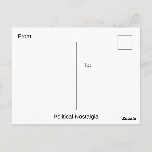 Elizabeth Warren Quote Politieke Nostalgie Briefkaart (Achterkant)