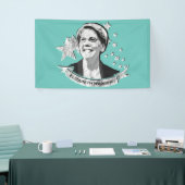 Elizabeth Warren Star Banner (Beurs)