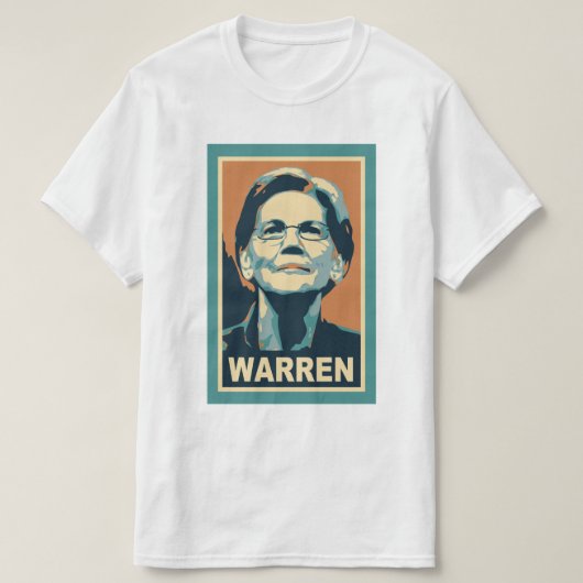 Elizabeth Warren T-shirt (Design voorkant)