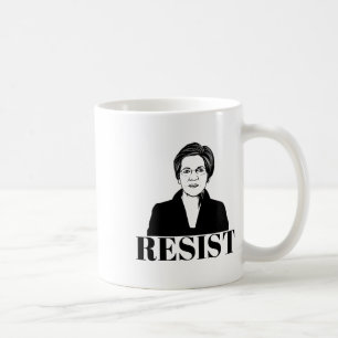 Elizabeth Warren Teeshirt: Politieke feministen ve Koffiemok