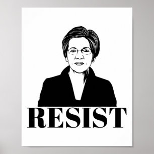 Elizabeth Warren Teeshirt: Politieke feministen ve Poster