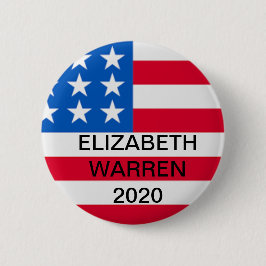 Elizabeth Warren voor President 2020 Button