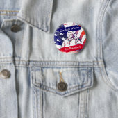 Elizabeth Warren voor President 2020 Ronde Button 5,7 Cm (In situ)