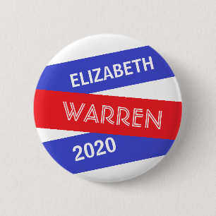 Elizabeth Warren voor President 2020 Ronde Button 5,7 Cm
