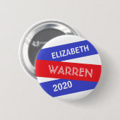 Elizabeth Warren voor President 2020 Ronde Button 5,7 Cm (Voorkant /achterkant)