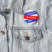 Elizabeth Warren voor President 2020 Ronde Button 5,7 Cm (In situ)