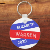 Elizabeth Warren voor President 2020 Sleutelhanger (Voorkant)