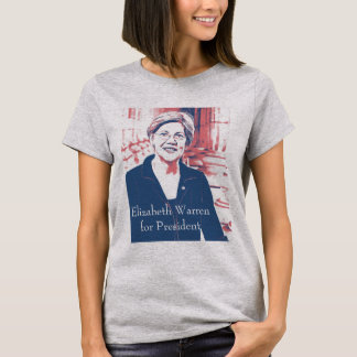 Elizabeth Warren voor President 2020 T-shirt