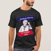 Elizabeth Warren voor President 2020 T-shirt (Voorkant)